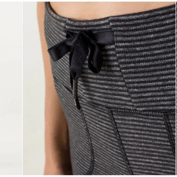 Lululemon Skinny Will Pant *Pique Black / Deep Coal - Picture 4 of 12